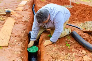 Landscape Drainage System