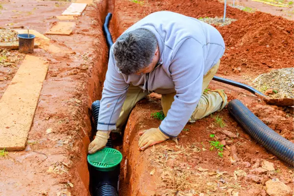 Landscape Drainage System